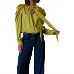 NEW SECULAR helena shirt in lime